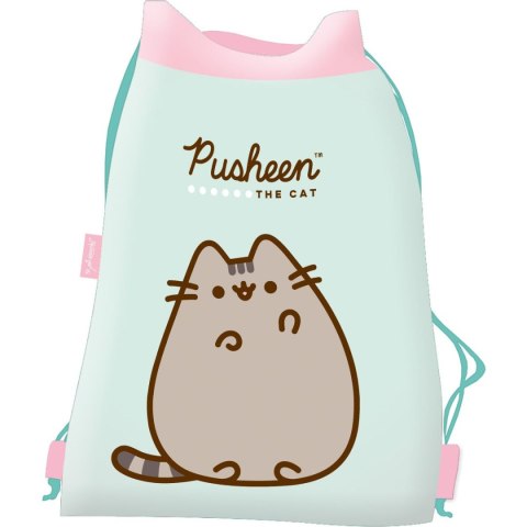 Worek na buty Tuba PUSHEEN mint 5903235663208 Bambino Worek na buty Tuba PUSHEEN mint 5903235663208 Bambino