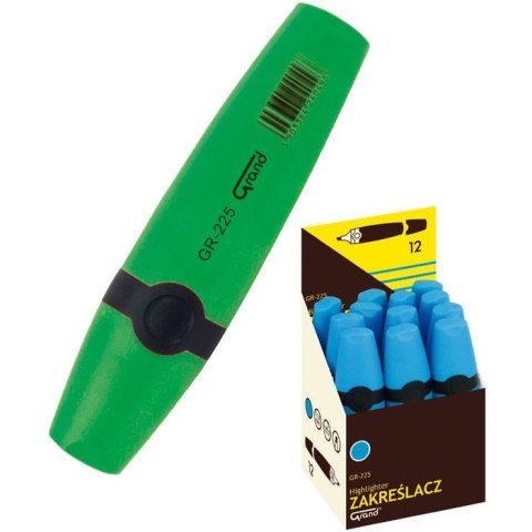 Zakreślacz zielony 5,5mm Grand (GR-225) Zakreślacz zielony 5,5mm Grand (GR-225)