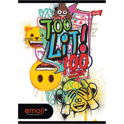 Zeszyt Emoji A5 60k. 60g linia Unipap Zeszyt Emoji A5 60k. 60g linia Unipap