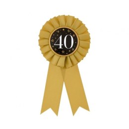 Kotylion jubileuszowy 40 złoty Godan (YH-KJ40)