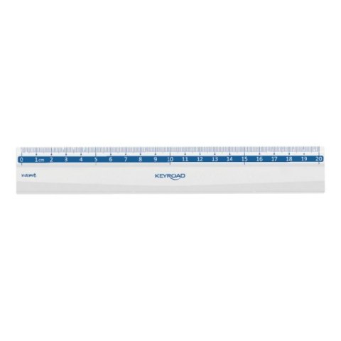 Linijka plastik 20cm Keyroad (KR971375) Linijka plastik 20cm Keyroad (KR971375)