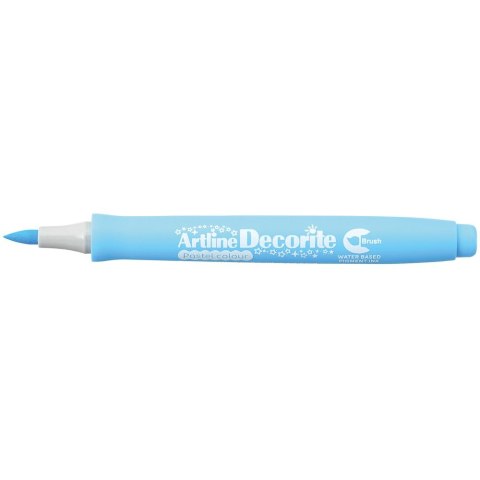 Marker specjalistyczny pastelowy decorite wkład niebieski 1,0mm pędzelek końcówka Artline (AR-035 1 4)