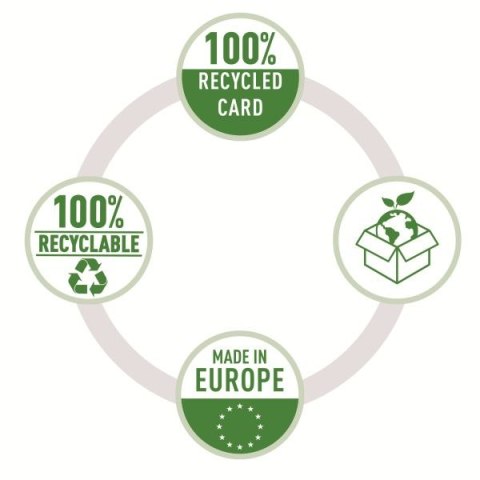 Pudło archiwizacyjne Home w kształcie sześcianu szare karton [mm:] 320x365x 315 Esselte (628289)