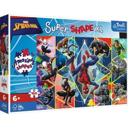 Puzzle Avengers XL Dołącz do Spidermana 160 el. Trefl (50024)