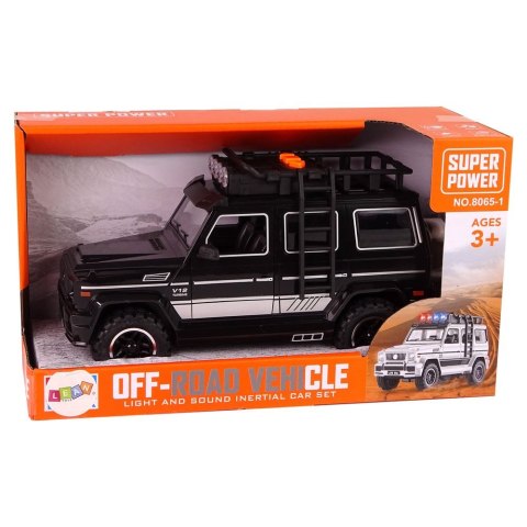 Samochód Terenowe Białe Na Baterie Lean (15497)