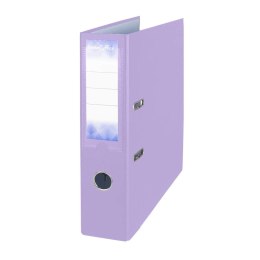 Segregator dźwigniowy A4/75 pastelowy fioletowy 5905658854676 PETITTE OFFICE A4 75mm fiolet Strigo (PO54676)