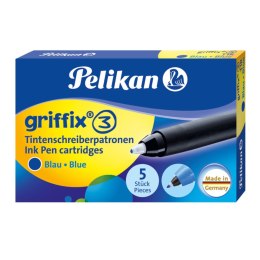 Wkład do pióra kulkowego Griffix PN960567 niebieski Pelikan (300011367)