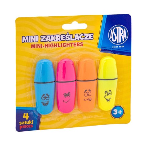 Zakreślacz wkład 4 kolory Astra