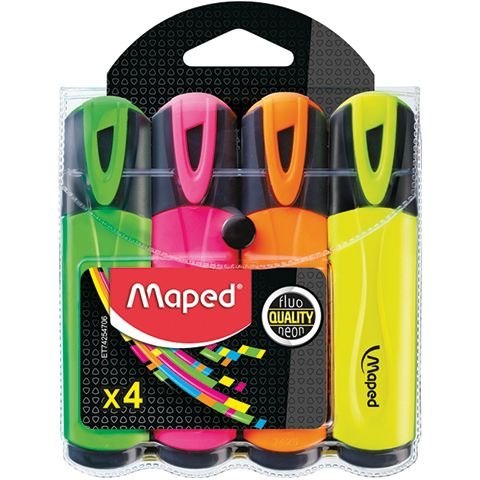 Zakreślacz fluo peps niebieski wkład mix 1,0-5,0mm Maped (742547)
