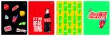 Zeszyt COCA COLA MAT+UV A5 32k. 70g trzy linie Interdruk