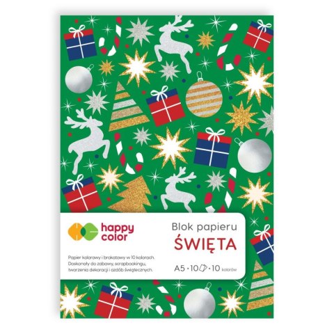Zeszyt papierów kolorowych z motywami A5 Happy Color (HA 3815 1520-XM) Zeszyt papierów kolorowych z motywami A5 Happy Color (HA 3815 1520-XM)