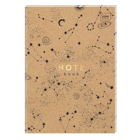 Brulion A5 64k. 70g krata Interdruk (BRA564KRAFT)