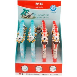 Długopis wymazywalny wkład niebieski 0,5mm Happy Color (MG AKPU8471 D24)