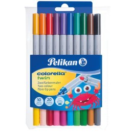Flamaster Colorella Twin 949511 20 kol. Pelikan (300011239)