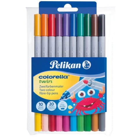 Flamaster Colorella Twin 949511 20 kol. Pelikan (300011239)