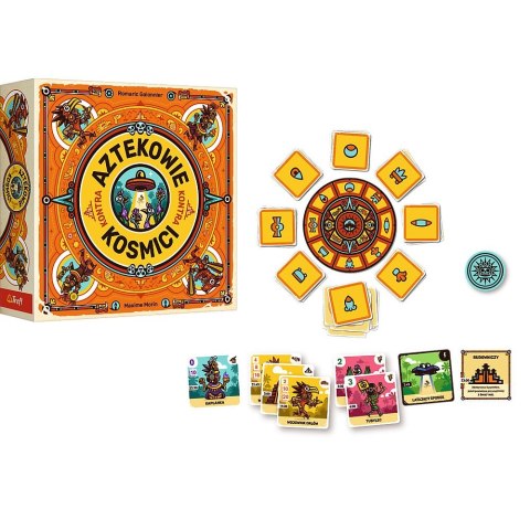 Gra strategiczna Aztekowie kontra Kosmici Trefl (02534)