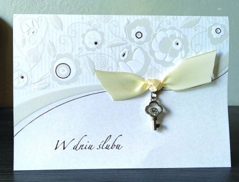 Kartka składana ślubny [mm:] 120x170 Avanti