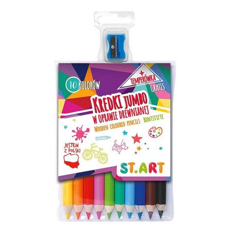 Kredki ołówkowe st.art 10 kol. St.Art