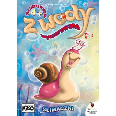Książeczka edukacyjna Z wody wyczarowane. Ślimaczki Książeczka edukacyjna Z wody wyczarowane. Ślimaczki