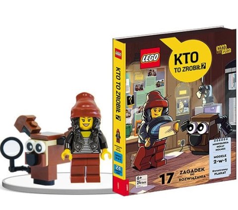 Książka dla dzieci LEGO® Books. Kto to zrobił? Ameet (Z AMB 6601) Książka dla dzieci LEGO® Books. Kto to zrobił? Ameet (Z AMB 6601)