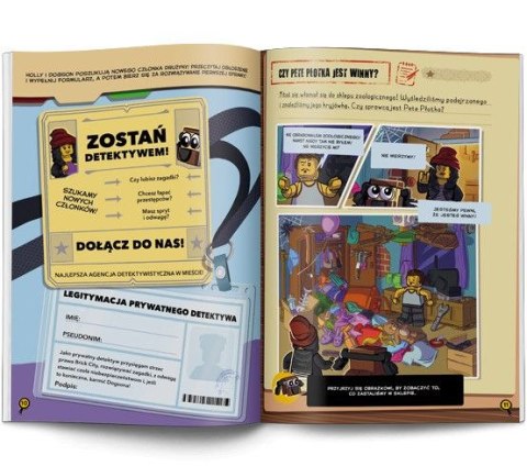 Książka dla dzieci LEGO® Books. Kto to zrobił? Ameet (Z AMB 6601) Książka dla dzieci LEGO® Books. Kto to zrobił? Ameet (Z AMB 6601)