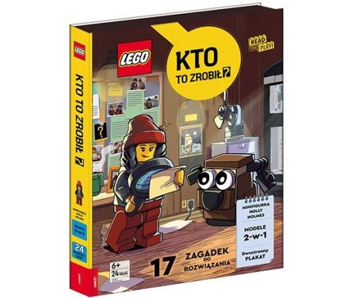Książka dla dzieci LEGO® Books. Kto to zrobił? Ameet (Z AMB 6601) Książka dla dzieci LEGO® Books. Kto to zrobił? Ameet (Z AMB 6601)