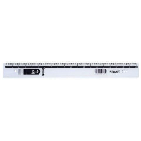 Linijka plastik 20cm Memobe (ML104-00) Linijka plastik 20cm Memobe (ML104-00)