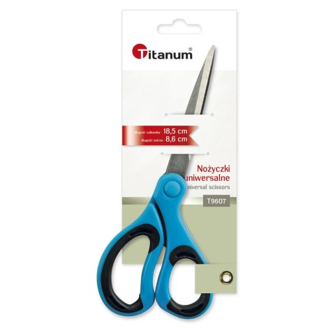 Nożyczki soft 18,5cm Titanum (T9607)