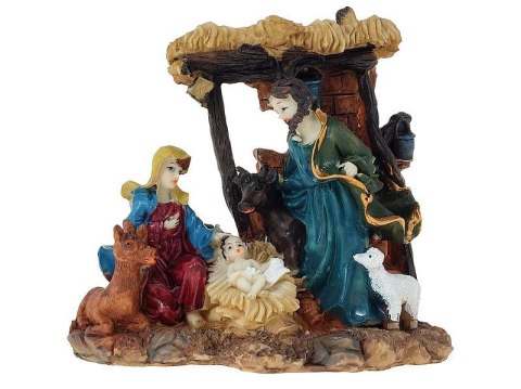 Ozdoba świąteczna szopka betlejemska 15x13x6cm Adar (596528) Ozdoba świąteczna szopka betlejemska 15x13x6cm Adar (596528)