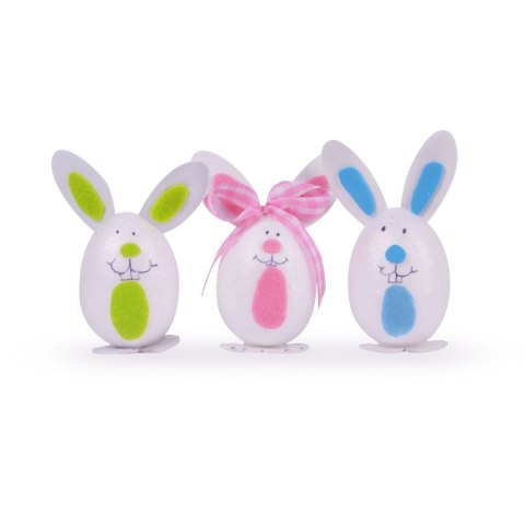 Ozdoba wielkanocna Zestaw dekoracji kreatywnych na piku 3 jajka, elementy do zdobienia Arpex (WN6119) Ozdoba wielkanocna Zestaw dekoracji kreatywnych na piku 3 jajka, elementy do zdobienia Arpex (WN6119)