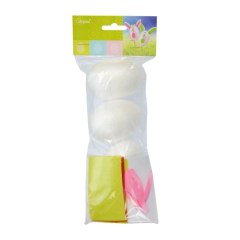 Ozdoba wielkanocna Zestaw dekoracji kreatywnych na piku 3 jajka, elementy do zdobienia Arpex (WN6119) Ozdoba wielkanocna Zestaw dekoracji kreatywnych na piku 3 jajka, elementy do zdobienia Arpex (WN6119)