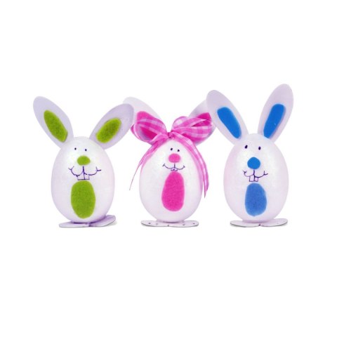 Ozdoba wielkanocna Zestaw dekoracji kreatywnych na piku 3 jajka, elementy do zdobienia Arpex (WN6119) Ozdoba wielkanocna Zestaw dekoracji kreatywnych na piku 3 jajka, elementy do zdobienia Arpex (WN6119)