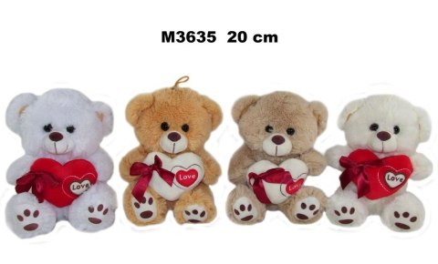 Pluszak Miś z sercem Love [mm:] 200 Sun-Day (160904)