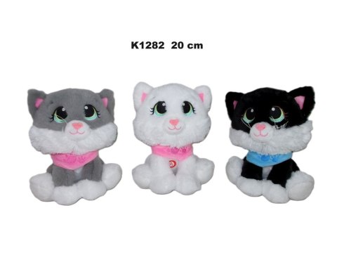 Pluszak kot 3 kolory z głosem [mm:] 200 Sun-Day (168610)