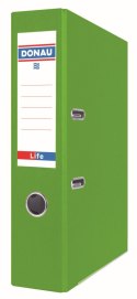 Segregator dźwigniowy Neon Life A4 75mm zielony Donau (3969001PL-06)