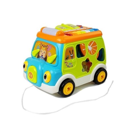 Sorter Autobus Muzyczny z Projektorem Pianinko Lean (7208)
