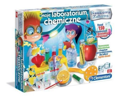 Zabawka edukacyjna MOJE LABORATORIUM CHEMICZNE Clementoni (60250) Zabawka edukacyjna MOJE LABORATORIUM CHEMICZNE Clementoni (60250)
