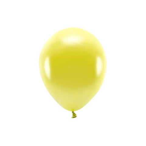 Balon gumowy Metalizowane Eco Balloons żółty 260mm Partydeco (ECO26M-084) Balon gumowy Metalizowane Eco Balloons żółty 260mm Partydeco (ECO26M-084)