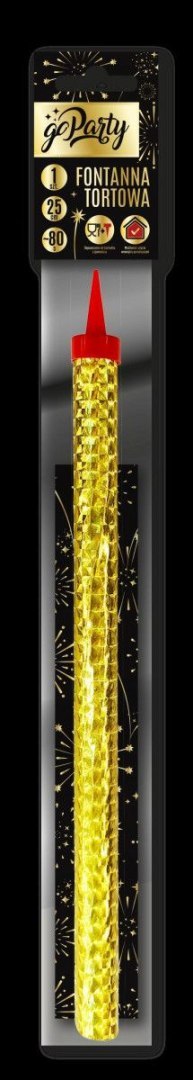 Fontanna tortowa 25 cm Go Party (21-1)
