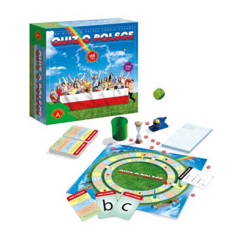 Gra planszowa Quiz o Polsce Alexander (5906018004144)