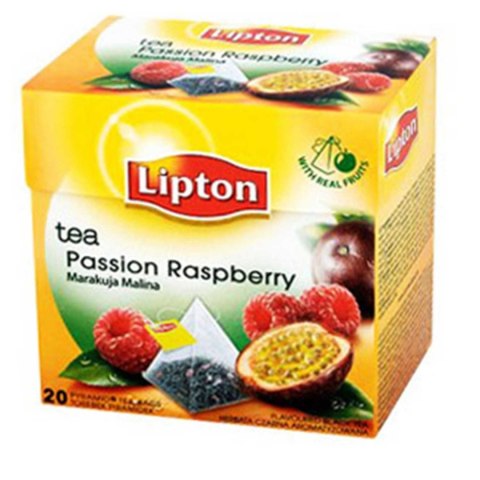 HERBATA LIPTON MARAKUJA MALINA 20 SASZETEK HERBATA LIPTON MARAKUJA MALINA 20 SASZETEK