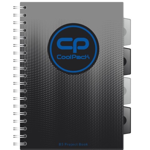 Kołozeszyt (kołonotatnik) CoolPack GRADIENT B5 200k. krata Patio (04804CP)