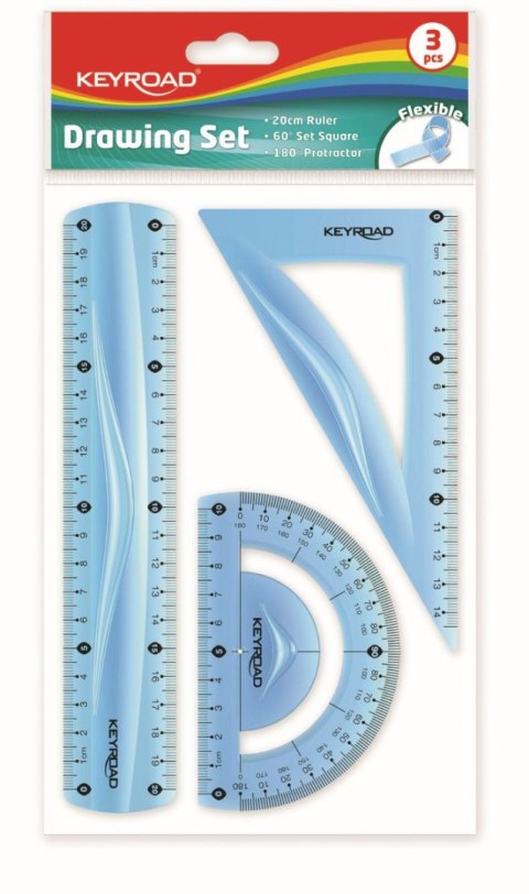 Komplet geometryczny elastyczny 3 el. Keyroad (KR970858) Komplet geometryczny elastyczny 3 el. Keyroad (KR970858)