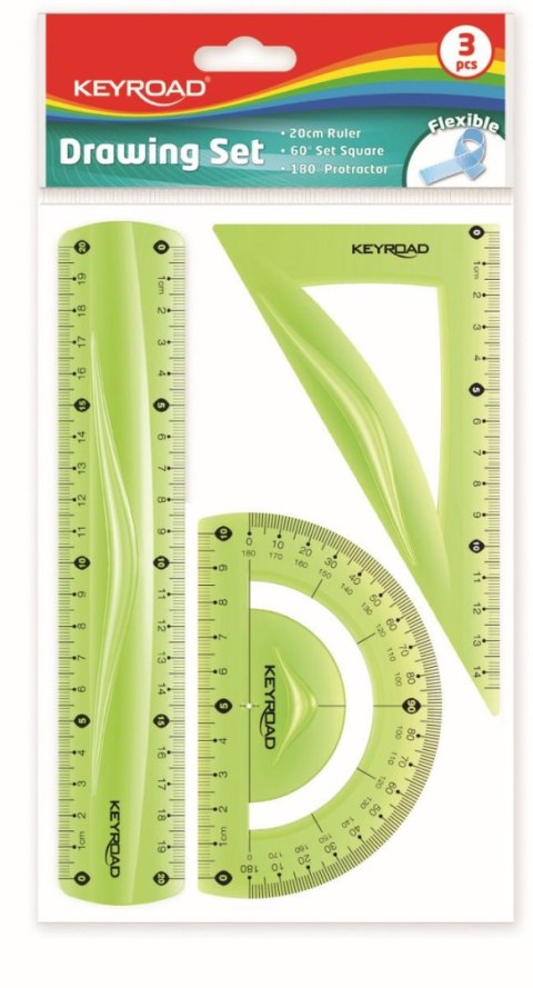 Komplet geometryczny elastyczny 3 el. Keyroad (KR970858) Komplet geometryczny elastyczny 3 el. Keyroad (KR970858)