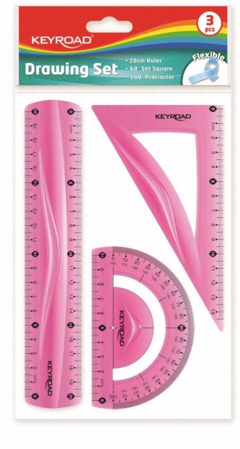 Komplet geometryczny elastyczny 3 el. Keyroad (KR970858) Komplet geometryczny elastyczny 3 el. Keyroad (KR970858)