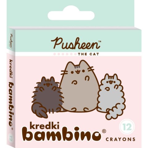 Kredki ołówkowe Pusheen 12k 5903235652066 12 kol. St.Majewski