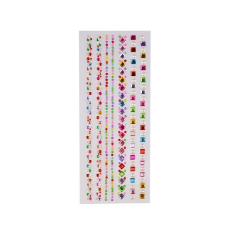 Kryształki Kryształki samoprzylepne duże mix Arpex (WN1892)