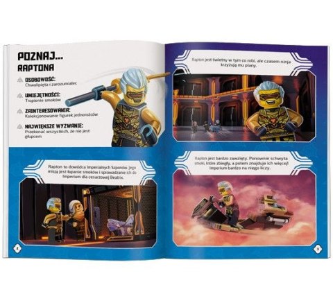 Książeczka edukacyjna LEGO® NINJAGO® Łowca smoków Ameet (KSS 1601) Książeczka edukacyjna LEGO® NINJAGO® Łowca smoków Ameet (KSS 1601)