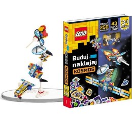Książka dla dzieci LEGO® Books. Buduj i naklejaj. Kosmos Ameet (bsc 6603)