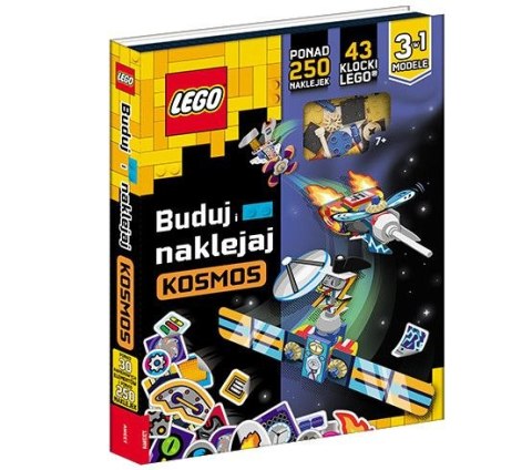Książka dla dzieci LEGO® Books. Buduj i naklejaj. Kosmos Ameet (bsc 6603) Książka dla dzieci LEGO® Books. Buduj i naklejaj. Kosmos Ameet (bsc 6603)